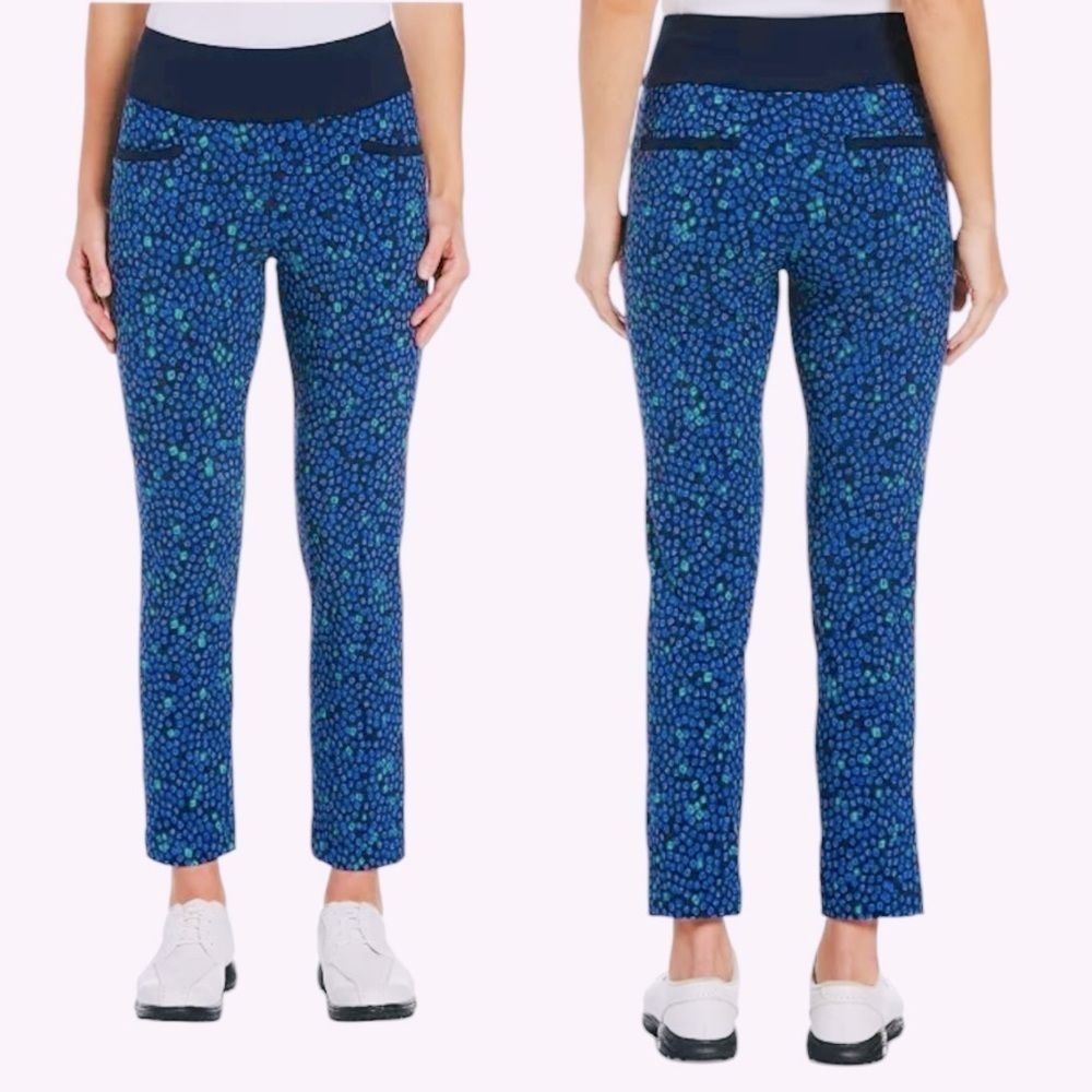 PGA TOUR
Women's Geo Print Pull-On Golf Ankle Pants size L